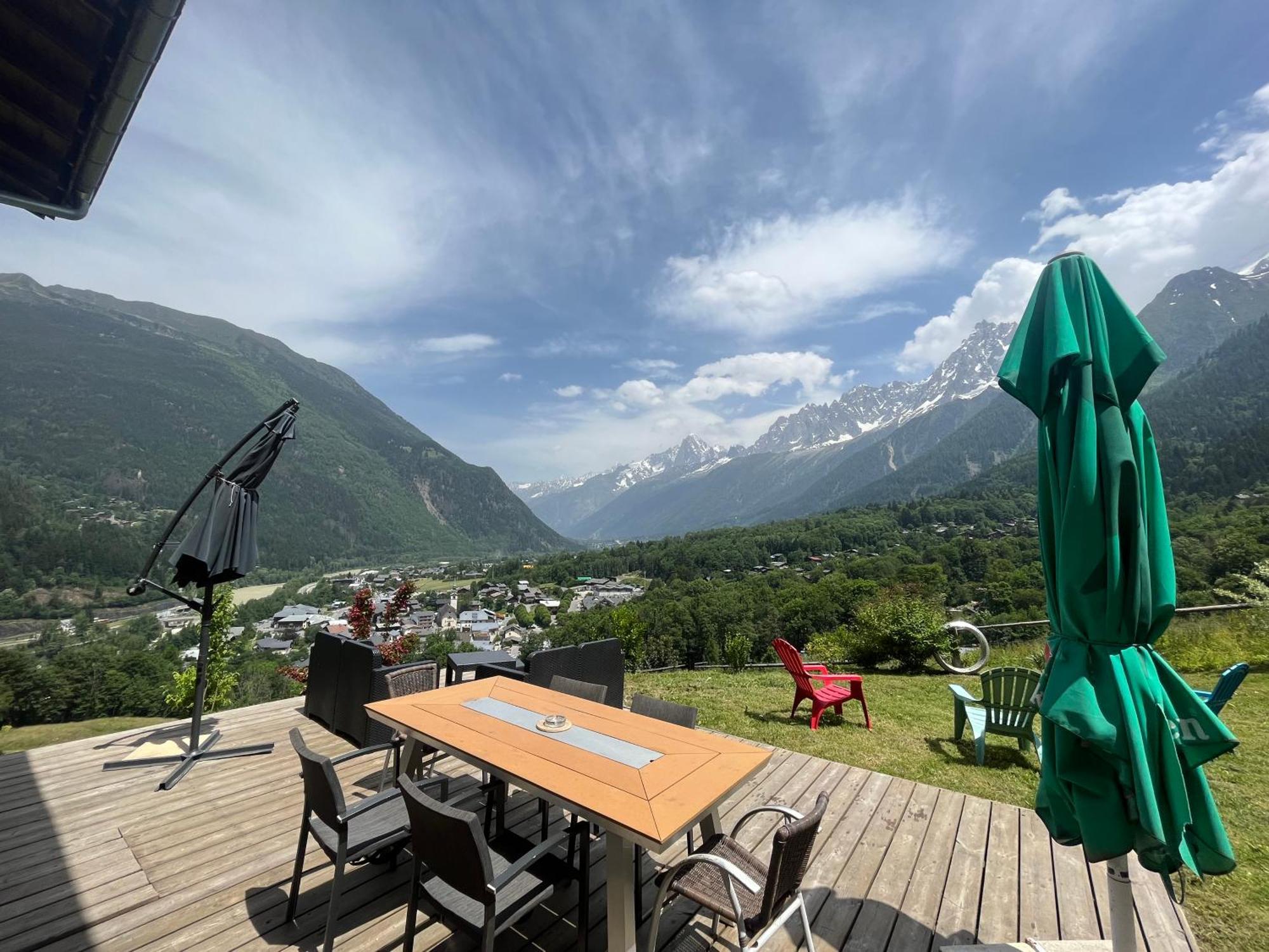 Amazing View Appartement Du Chalet Les Houches Exterior foto