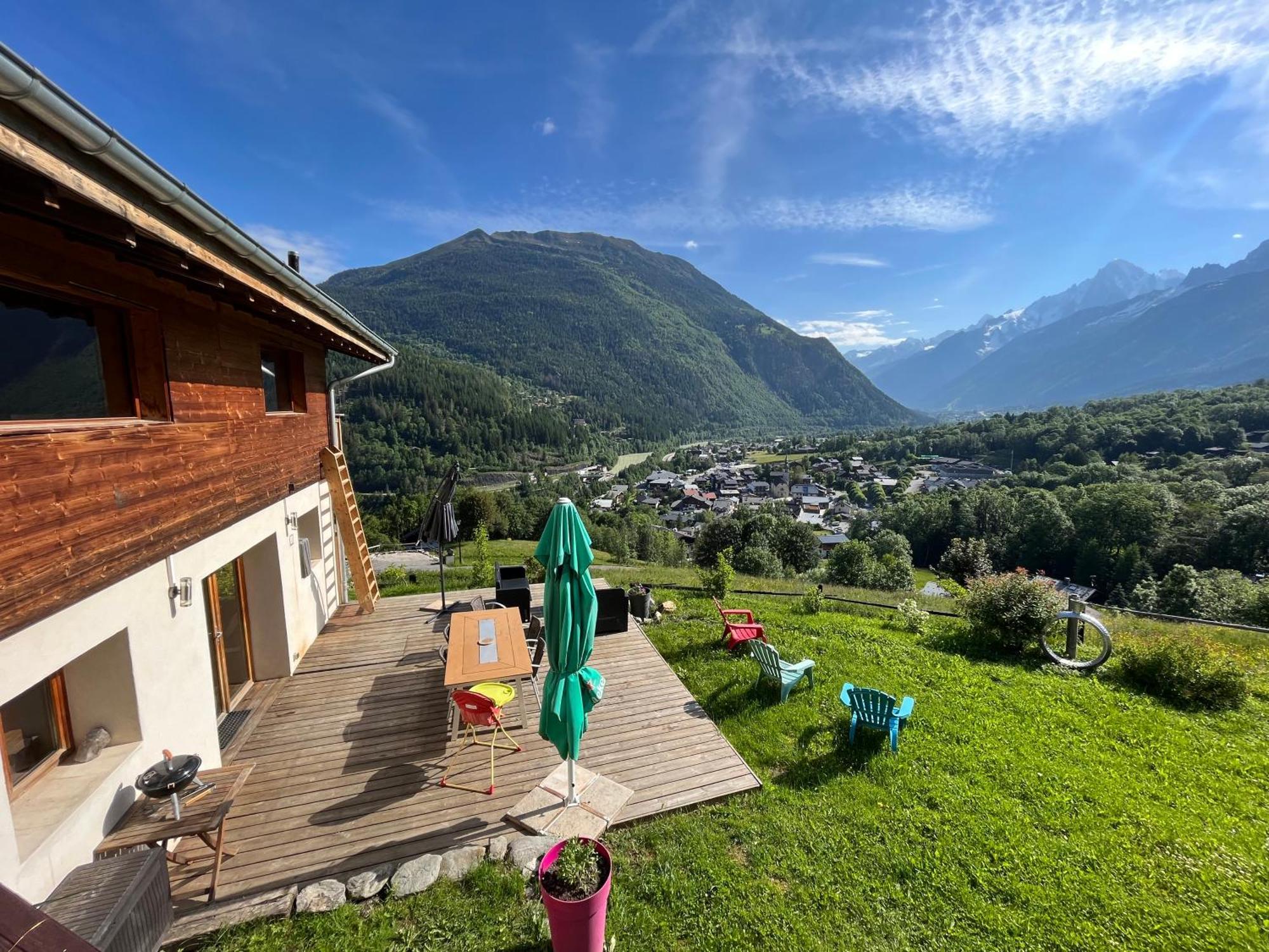 Amazing View Appartement Du Chalet Les Houches Exterior foto